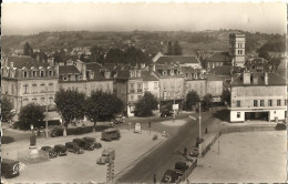 7834 CPSM Brives - Place De La Guierle  Et Le Carefour De L'Avenue De Paris ( Voitures - Tacots ) - Brive La Gaillarde