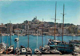 13 - Marseille - Le Vieux Port - Notre Dame De La Garde - Bateaux - CPM - Voir Scans Recto-Verso - Vieux Port, Saint Victor, Le Panier