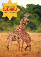 Animaux - Girafes - Carte Humoristique - Carte Neuve - CPM - Voir Scans Recto-Verso - Giraffes