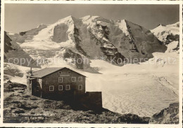 11567011 Diavolezza Berghuette Mit Piz Palue Gletscher Berninagruppe Diavolezza - Andere & Zonder Classificatie