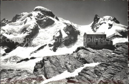 11566968 Gandegghuette Mit Breithorn Kleines Matterhorn Schutzhuette Walliser Al - Altri & Non Classificati