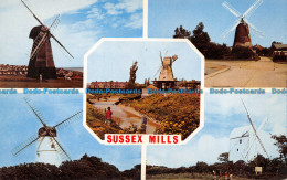 R073227 Sussex Mills. Multi View. D. V. Bennett. 1973 - Monde