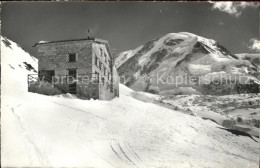 11566940 Monte Rosa Huette Mit Liskamm Schutzhuette Walliser Alpen Monte Rosa - Other & Unclassified