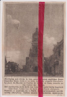 Oorlog Guerre 14/18 - Lens, L'église, De Kerk - Orig. Knipsel Coupure Tijdschrift Magazine - 1917 - Zonder Classificatie