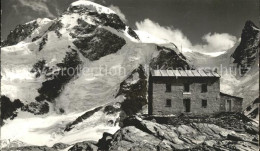 11566918 Gandegghuette Am Breithorn Kleines Matterhorn Schutzhuette Walliser Alp - Altri & Non Classificati