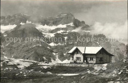 11566913 Leglerhuette Mit Glaernischkette Schutzhuette Glarner Alpen Leglerhuett - Andere & Zonder Classificatie