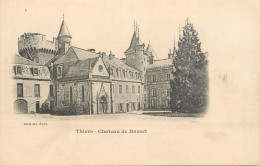 CPA France Thiers Chateau De Busset - Thiers