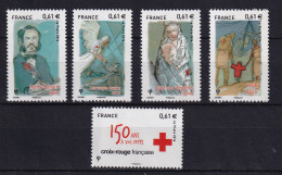 D 801 / N° 4910/4914 NEUF** COTE 16.50€ - Collections