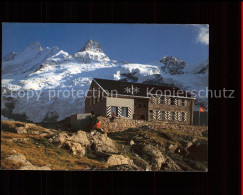 11566762 Glecksteinhuette Schreckhorn Naessihorn Gwaechtenhorn Schutzhuette Bern - Autres & Non Classés