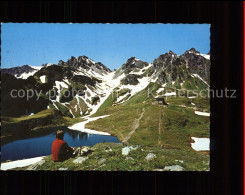 11566760 Pizolhuette Am Wangsersee Wildseeluggen Schutzhuette Glarner Alpen Pizo - Autres & Non Classés
