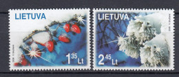 LITHUANIA 2008 Christmas MNH(**) Mi 995-996 #Lt931 - Lituania