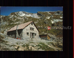 11566683 Wildhornhuette Schutzhuette Berner Alpen Schweizer Flagge Wildhornhuett - Autres & Non Classés