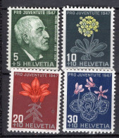 T3654 - SUISSE SWITZERLAND Yv N°445/48 ** Pro Juventute - Unused Stamps