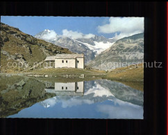 11566569 Zermatt VS Schwarzsee Kapelle Maria Zum Schnee Dent Blanche Gletscher W - Otros & Sin Clasificación