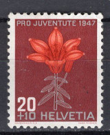 T3655 - SUISSE SWITZERLAND Yv N°447 * Pro Juventute - Unused Stamps