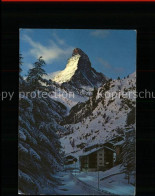 11566525 Zermatt VS Wintermorgen An Der Vispa Matterhorn Walliser Alpen  - Other & Unclassified