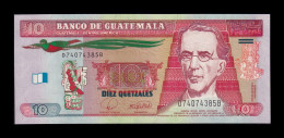 Guatemala 10 Quetzales 2008 Pick 117 Sc Unc - Guatemala