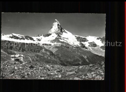 11566477 Zermatt VS Ski Und Touristenhaus Fluhalp Berghaus Matterhorn  - Sonstige & Ohne Zuordnung