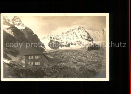 11566324 Pontresina Tschiervah?tte Bergh?tte Blick Auf Morteratsch Und Bernina G - Sonstige & Ohne Zuordnung