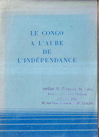 Le Congo à L'aube De L'indépendance - Histoire