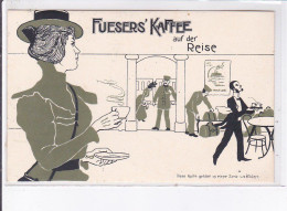 PUBLICITE : FUESERS' KAFFEE à Dulken - (illustrée Par Laskoff ?) - Très Bon état - Advertising