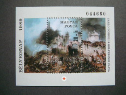 Battle Of Solferino Red Cross # Hungary # 1989 MNH S/s #Mi.4050 Block205 - Ungebraucht