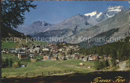 11539402 Saas-Fee Panorama Gegen Fletschhorn Und Laquinhorn Walliser Alpen Saas- - Autres & Non Classés