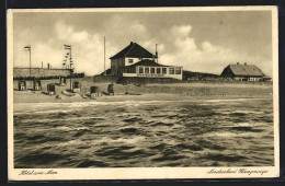 AK Wangerooge, Hotel Am Meer, Strandkörbe  - Wangerooge