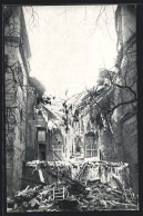 AK Stuttgart, Brand Des Alten Schlosses 1931, Vereiste Einsturzstelle In Der Dototheenstrasse  - Catástrofes