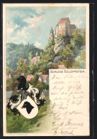 Lithographie Egloffstein, Schloss Mit Umgebung  - Autres & Non Classés