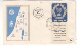 Israël - Lettre De 1952 - Oblit Tel Aviv - - Briefe U. Dokumente