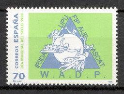 Spain 1998 España / Stamp Day · UPU FIP MNH Día Del Sello Tag Der Briefmarke / Mq03  7-39 - Stamp's Day