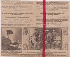 Oorlog Guerre 14/18 - Benz - 11 Sohne Im Felde , 11 Zonen In Dienst - Orig. Knipsel Coupure Tijdschrift Magazine - 1918 - Non Classés