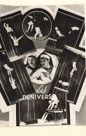 CIRQUE - Les Denivers, Les Burlesques De L'acrobatie,(photo Années 30/40 Format 12cm X 8,4cm) - Autres & Non Classés