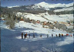 11528323 Flims Waldhaus Skiwiese Mit Piz Grisch Skischule Wintersportplatz Flims - Autres & Non Classés