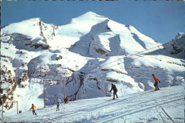 11528313 Kandersteg BE Skilift Sunnbuehl Skifahrer Mit Tatlishorn Altels Kanders - Sonstige & Ohne Zuordnung