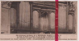 Schirgiswalde - Orgel Orgue En Papier - Orig. Knipsel Coupure Tijdschrift Magazine - 1917 - Unclassified