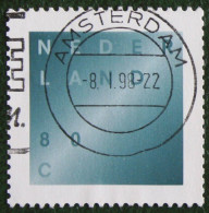 Rouwzegel GESTANST NVPH 1746 1746b (Mi 1825) 1998 2000 Gestempeld / USED NEDERLAND / NIEDERLANDE - Oblitérés