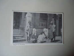 INDIA    POSTCARDS  BEGGARS OF BOMBAY  MORE  PURHASES 10%  DISSCOUNT - Inde