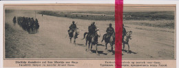 Gaza - Turkse Cavalerie Turque - Orig. Knipsel Coupure Tijdschrift Magazine - 1917 - Zonder Classificatie