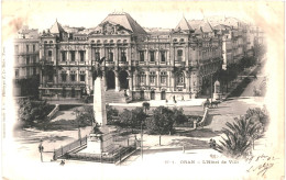 CPA Carte Postale Algérie  Oran Hôtel De Ville 1902  VM80588 - Oran