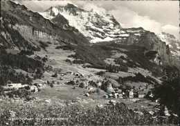 11524232 Wengen BE Panorama Mit Jungfrau Berner Alpen Wengen - Altri & Non Classificati
