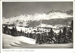 11524229 Valbella Panorama Gegen Rothornkette Wintersportplatz Valbella - Sonstige & Ohne Zuordnung