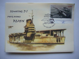 Avion / Airplane / MARINE NATIONALE FRANÇAISE / Dewoitine D1 / Sur Le Porte Avions BÉARN / Carte Maximum - 1919-1938: Interbellum