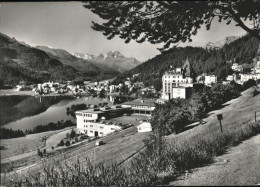 11524190 St Moritz GR Blick Auf Moritzersee Im Sommer Alpenblick St. Moritz - Autres & Non Classés