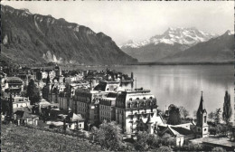 11523953 Montreux VD Lac Leman Et Les Dents Du Midi Montreux - Andere & Zonder Classificatie