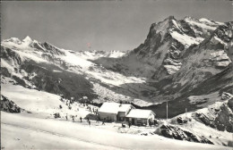 11523952 Grindelwald Kleine Scheidegg Bergrestaurant Rotstoeckli Wetterhorn Bern - Altri & Non Classificati