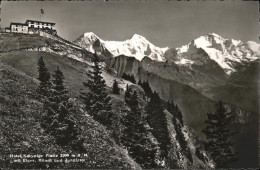 11523882 Schynige Platte Berghotel Blick Auf Eiger Moench Jungfrau Berner Alpen  - Andere & Zonder Classificatie