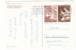 Vatican - Carte Postale De 1965 - Oblit Citta Del Vaticano - Papes - - Brieven En Documenten