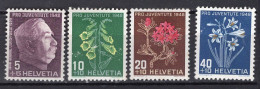 T3659 - SUISSE SWITZERLAND Yv N°467/70 * Pro Juventute - Unused Stamps